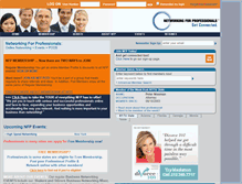 Tablet Screenshot of fortlauderdale.networkingforprofessionals.com