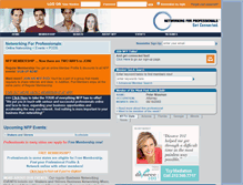Tablet Screenshot of philadelphia.networkingforprofessionals.com
