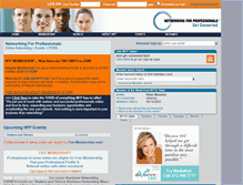 Tablet Screenshot of longisland.networkingforprofessionals.com