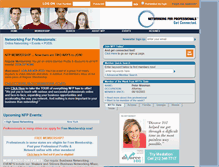 Tablet Screenshot of entrepreneur.networkingforprofessionals.com
